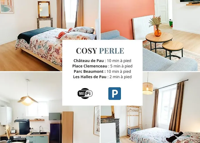 Cosy Perle - 2ch - Quartier Des Halles&parking Souterrain * Pau